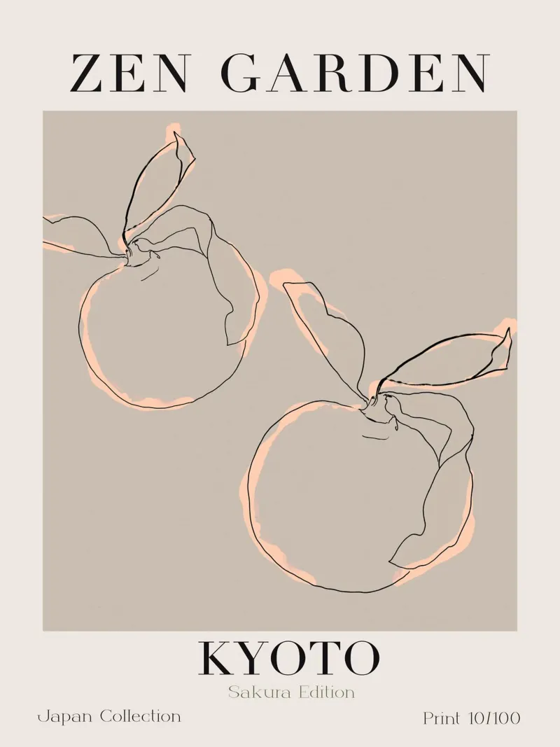 Zen Garden No 01 poster da treechild
