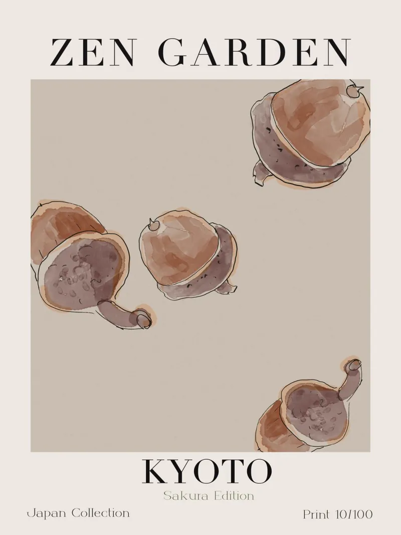 Zen Garden No 02 poster da treechild