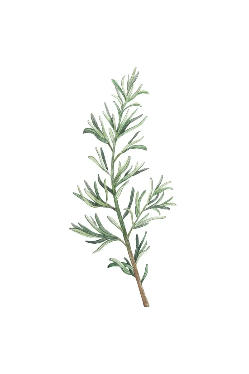 Rosemary Branch poster con telaio in alluminio da karenmenzenbach