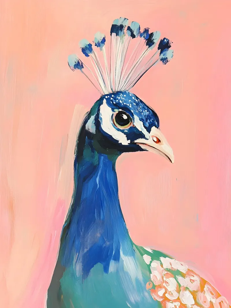 The Peacock pellicola backlit da Gypsy Galleria