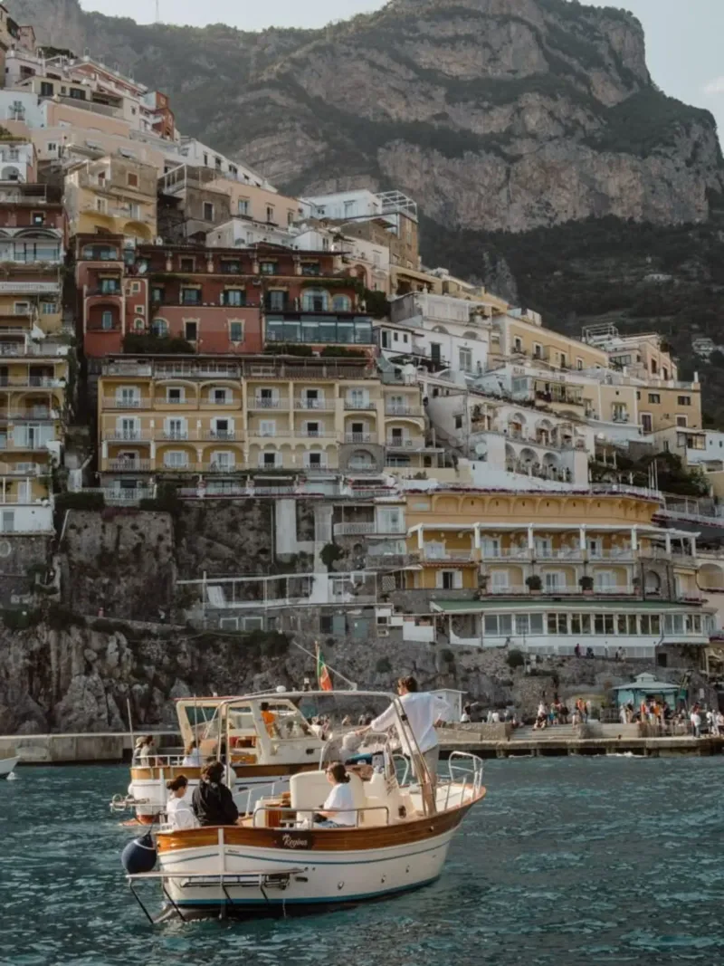 Amalfi Coast Positano pellicola backlit da TheTravelClub