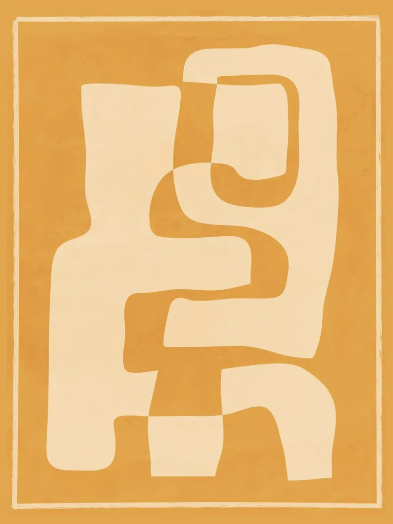 Abstracte kunst 55b hahnemühle van ThingDesign