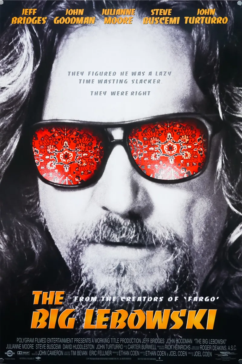 The Big Lebowski pellicola backlit da Attaboy Dsgn