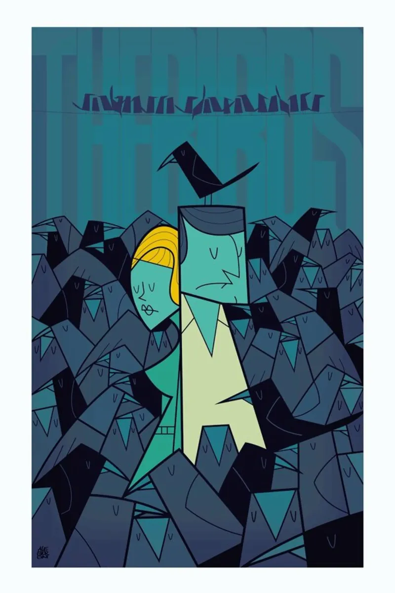 Birds pellicola backlit da Ale Giorgini