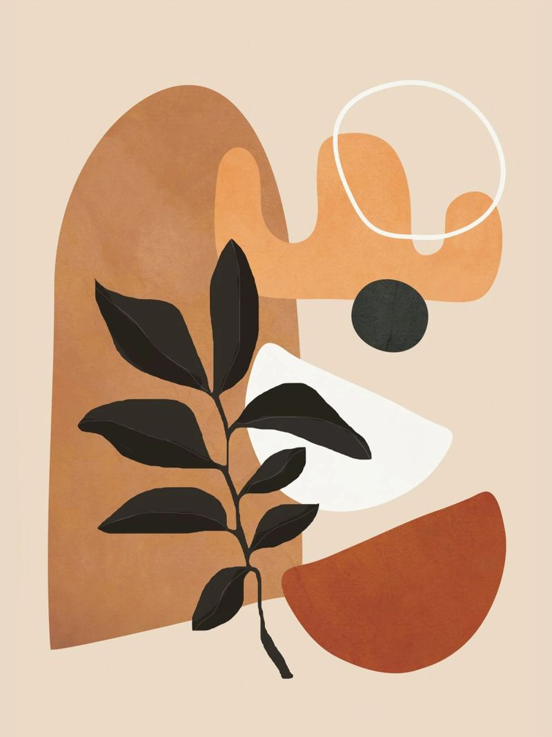Minimal Abstract Shapes 13 plexiglas de Flow Line