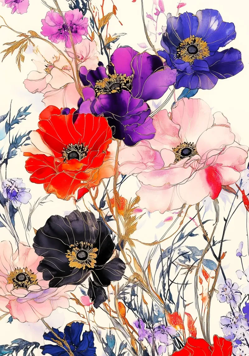 Arte botanica pellicola backlit da Justyna Jaszke JBJart