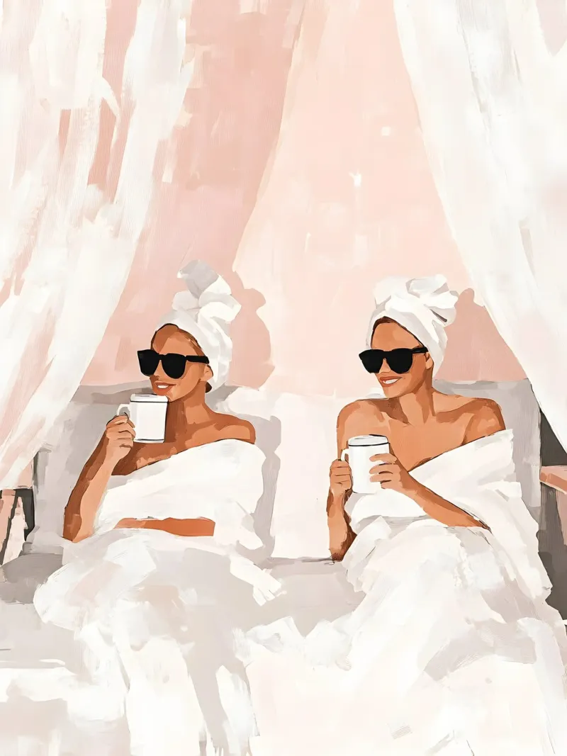My Best Friend poster con telaio in alluminio da Gypsy Galleria