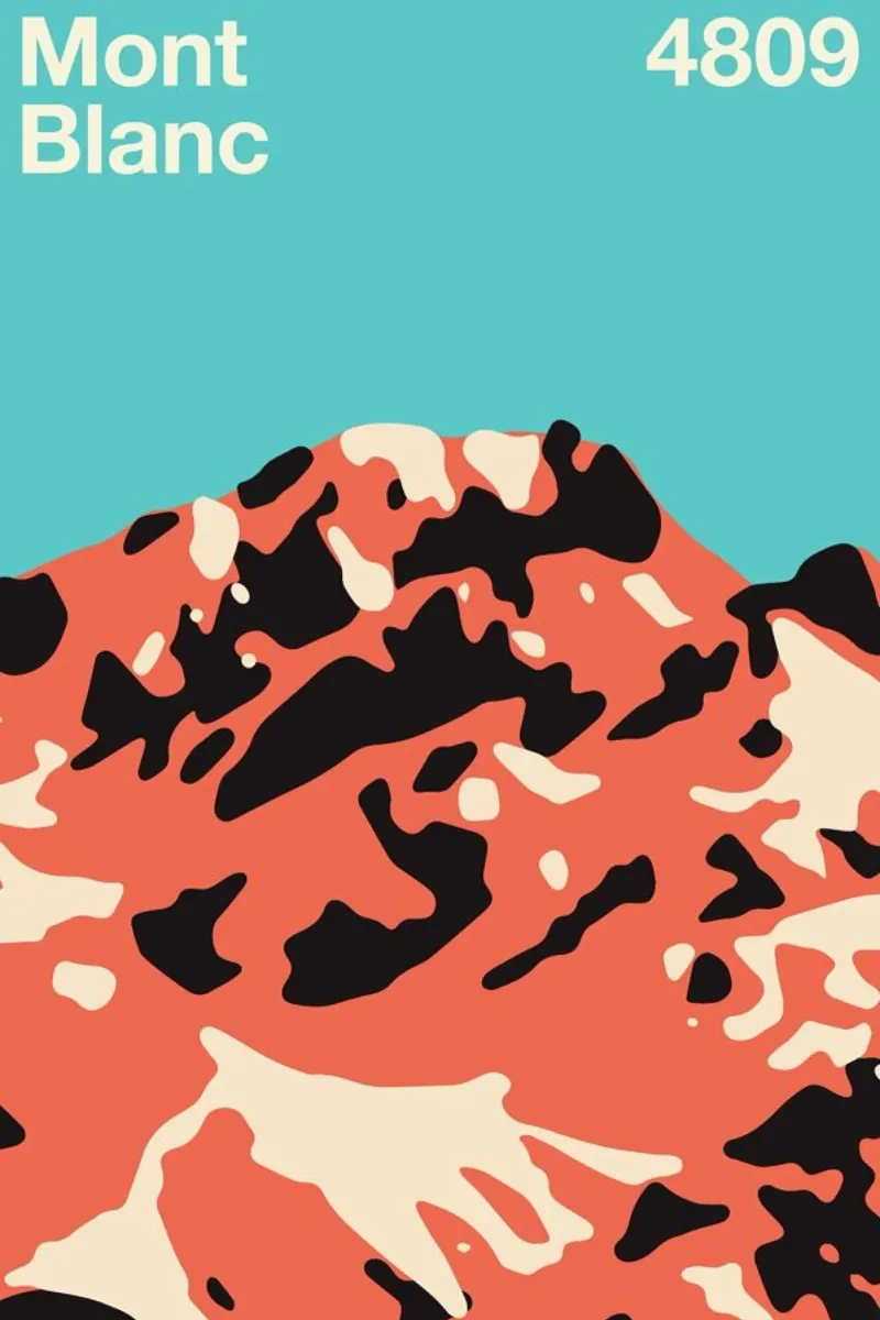 Mont Blanc plexiglass da Florent Bodart