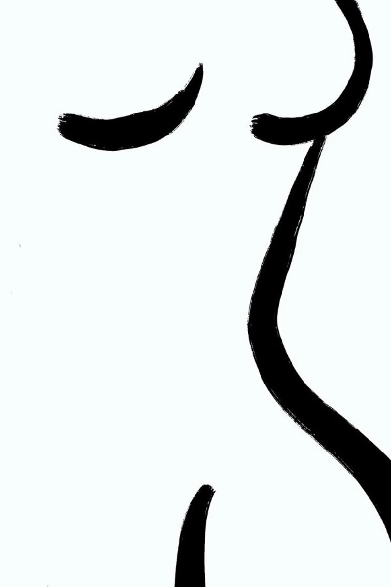 Curve Poster von Graphite