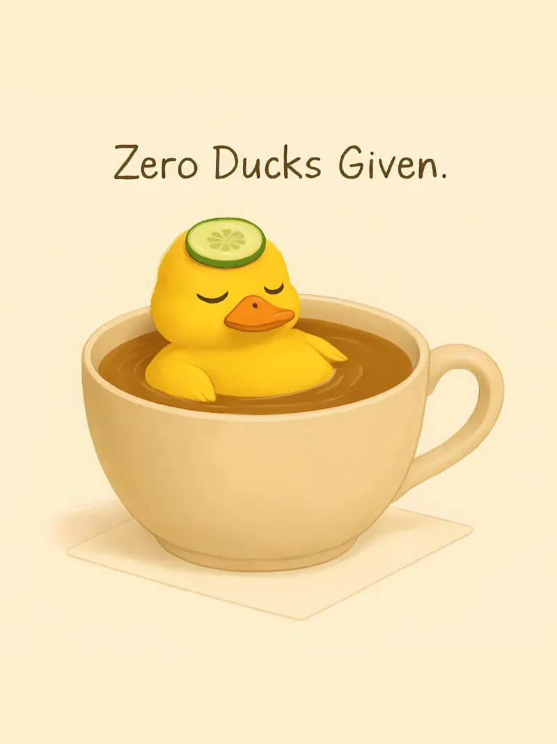 Funny Duck Meme 3 carta hahnemühle da Funny Humor Art