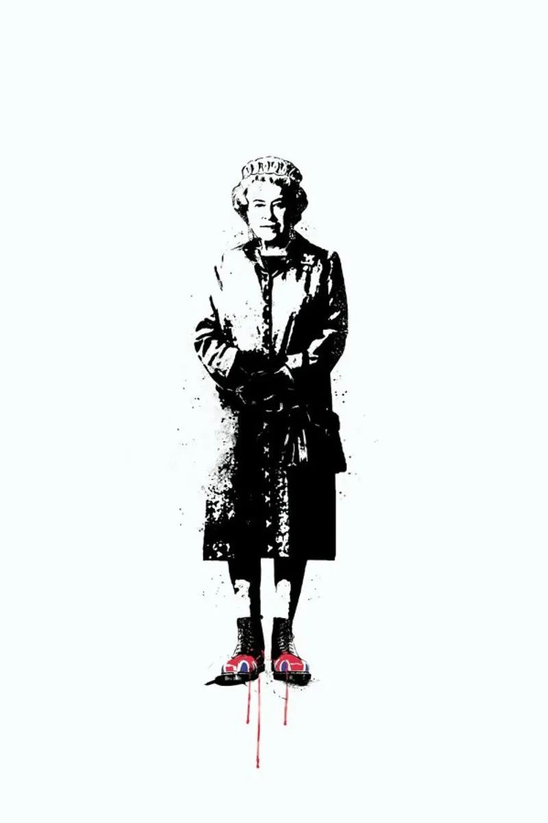 This is England poster con telaio in plastica da Balazs Solti