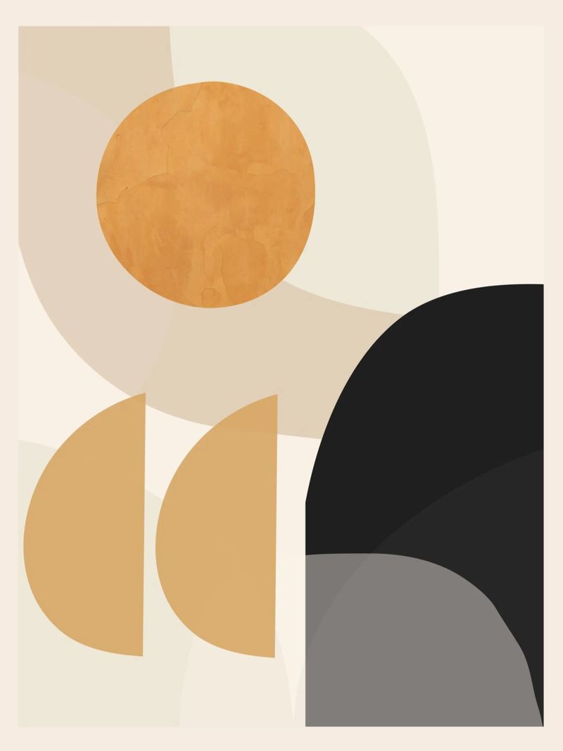 Forme astratte minimali 81 carta hahnemühle da ThingDesign