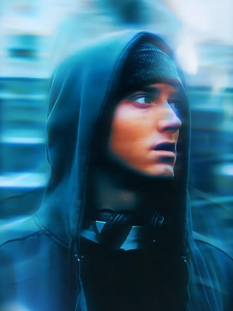 Eminem pellicola backlit da Low poly art