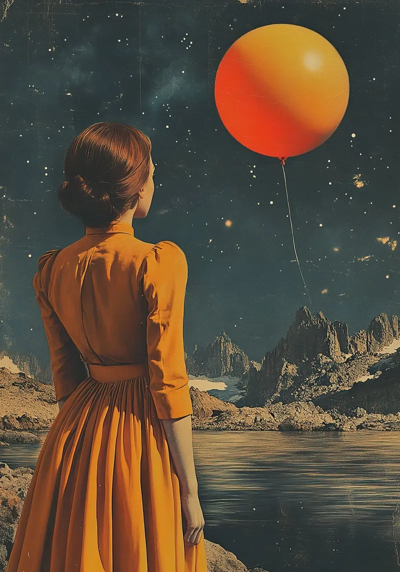 Stelle d'epoca tela con Cornice a cassetta da Nikis Art Studio