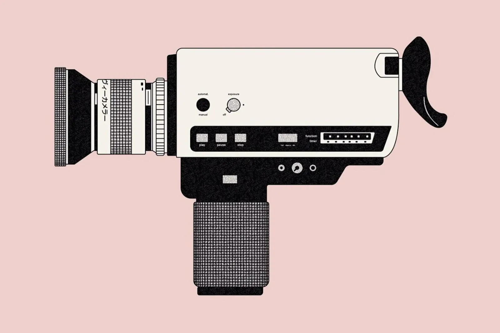 Super 8 Camera pellicola backlit da Florent Bodart