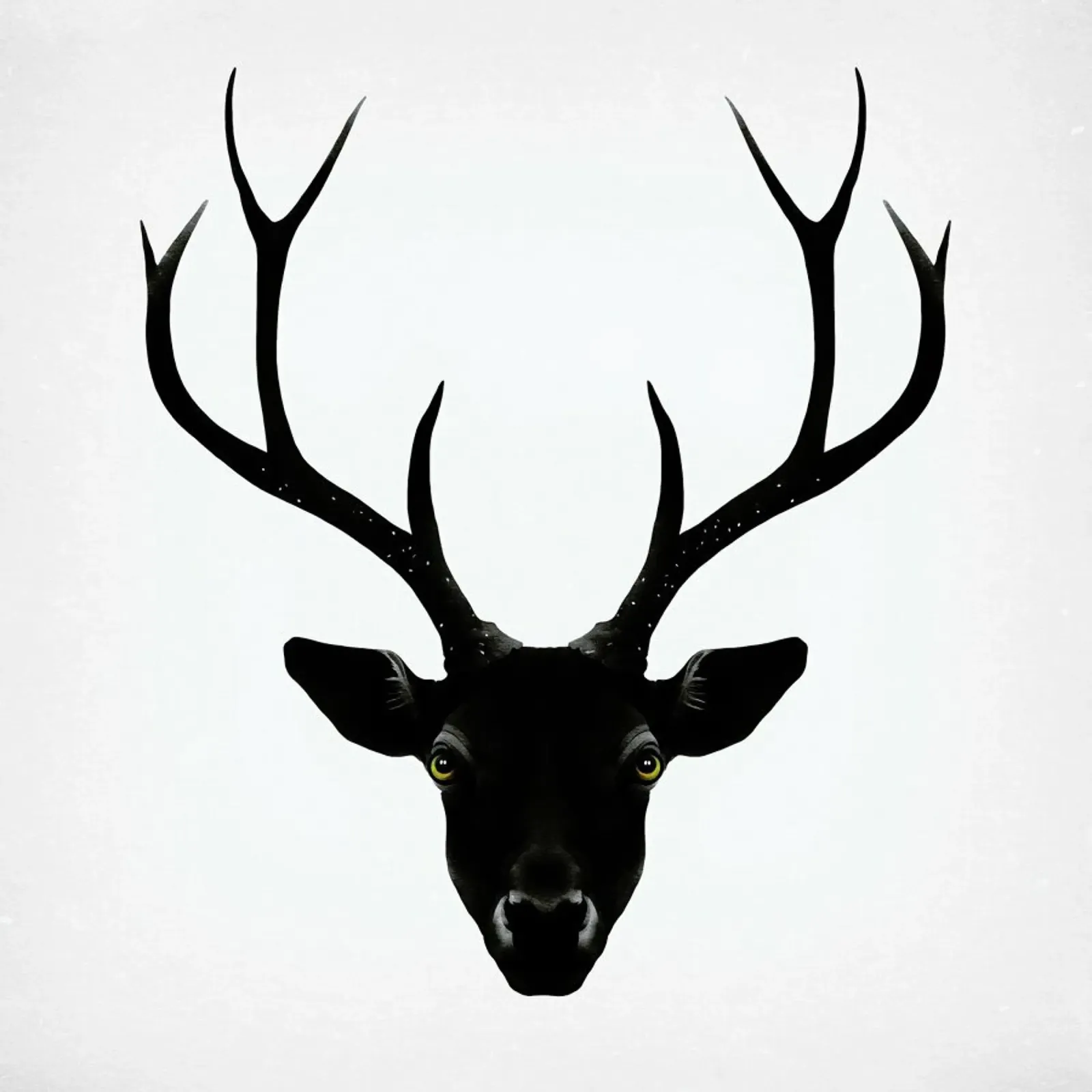 The Black Deer poster con telaio in plastica da Ruben Ireland