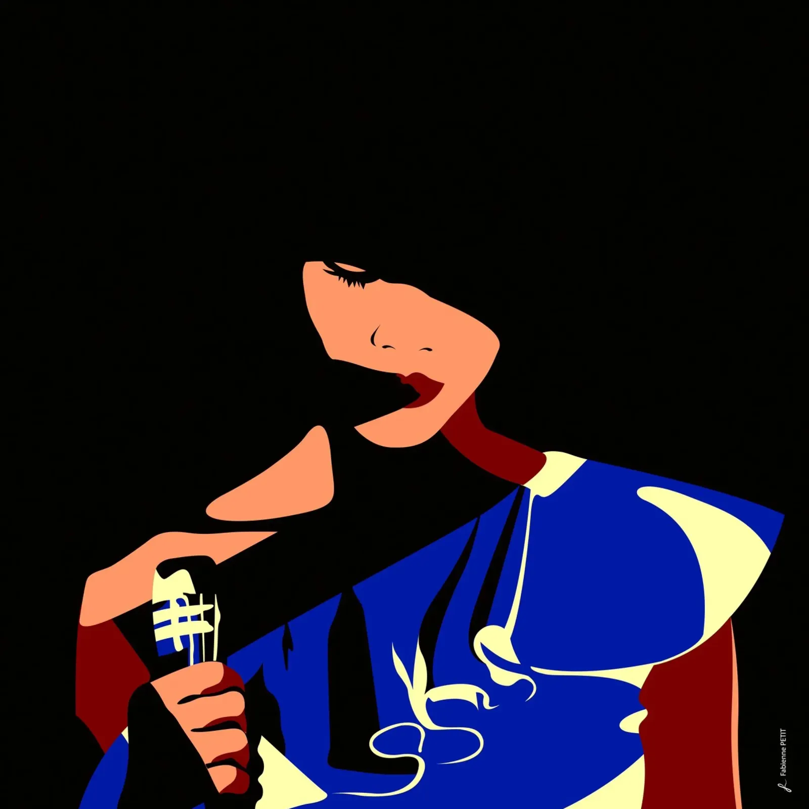 Saudade carta hahnemühle da Fabienne Petit