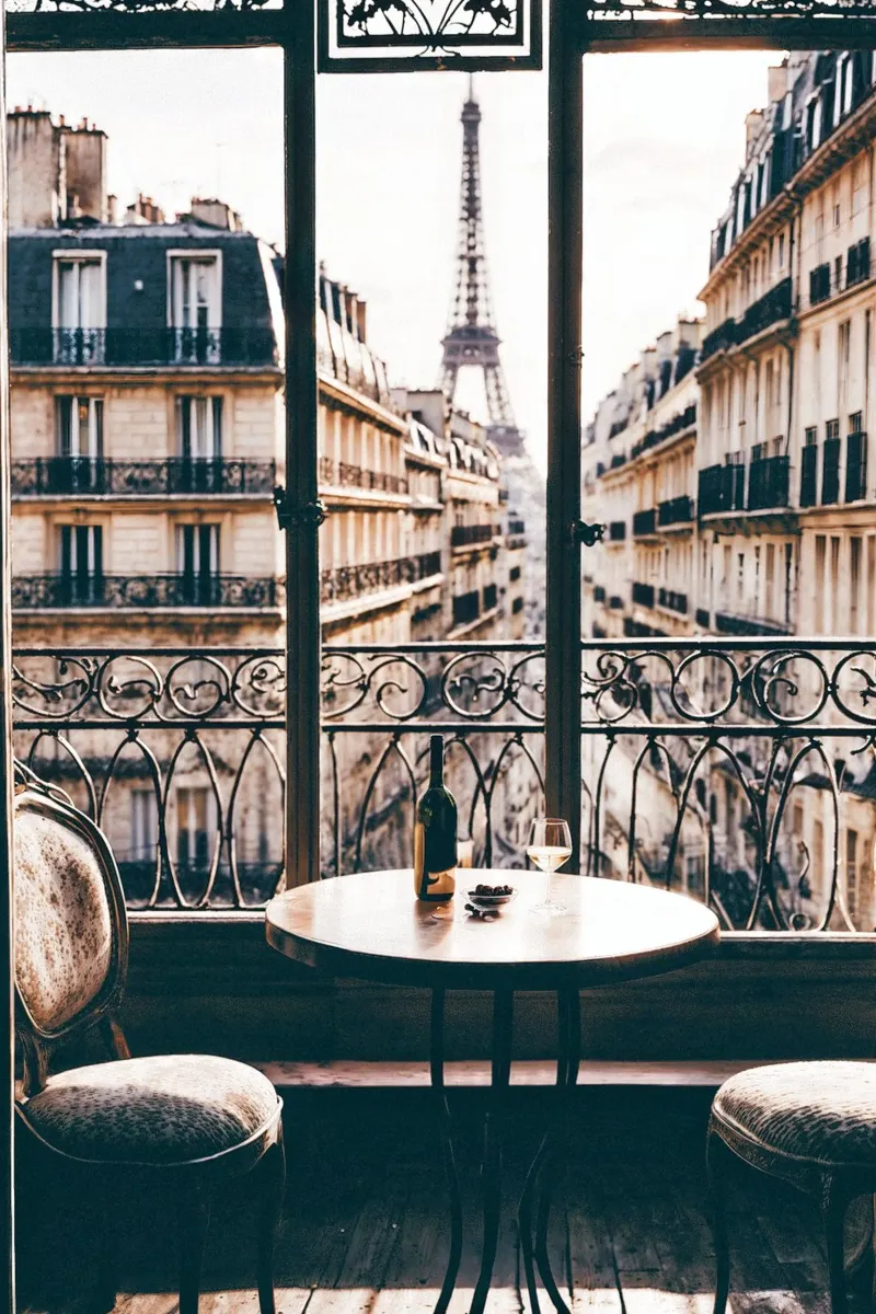 Balcon de Paris pellicola backlit da BLICKPUNKT