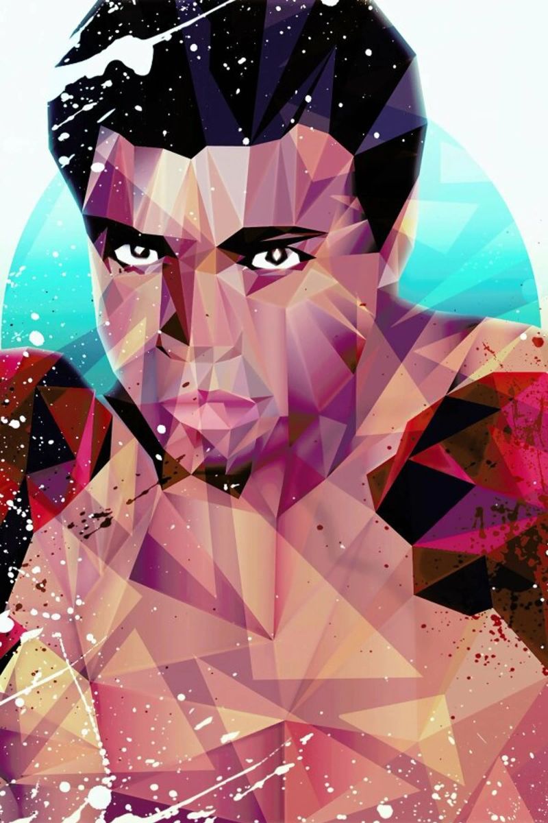 Courageous Ali poster by Mayka ienova