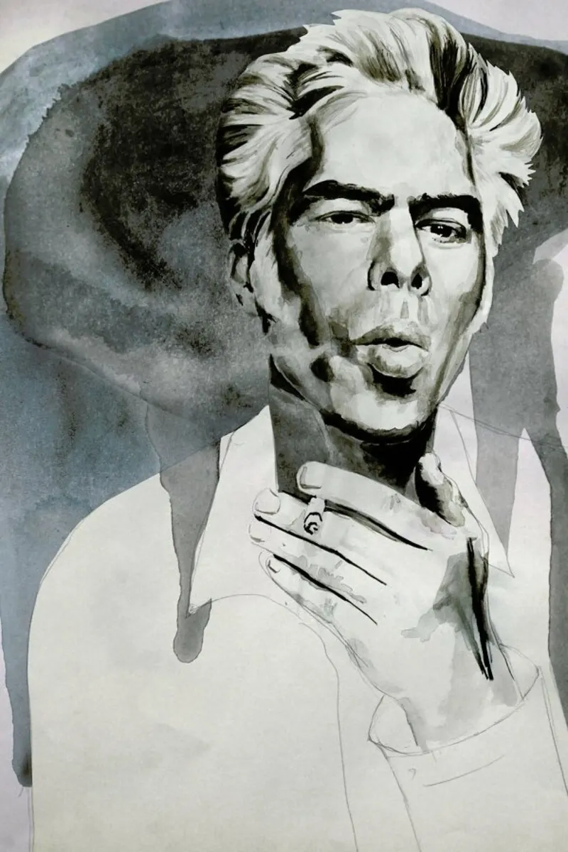 Jim Jarmusch plexiglass da David Diehl