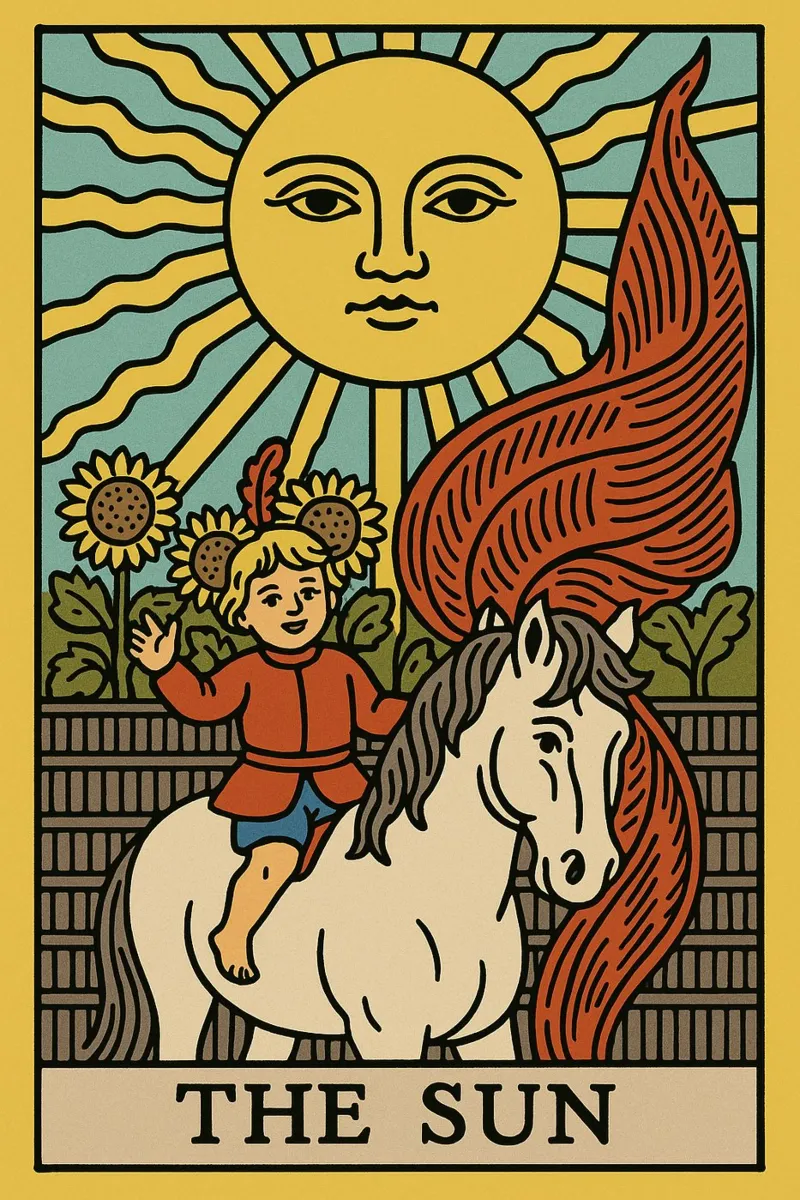 The Sun poster con telaio in plastica da MysticPixel
