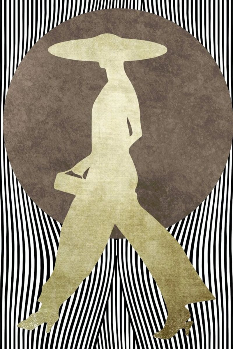 La Madame Noir poster by Kubistika