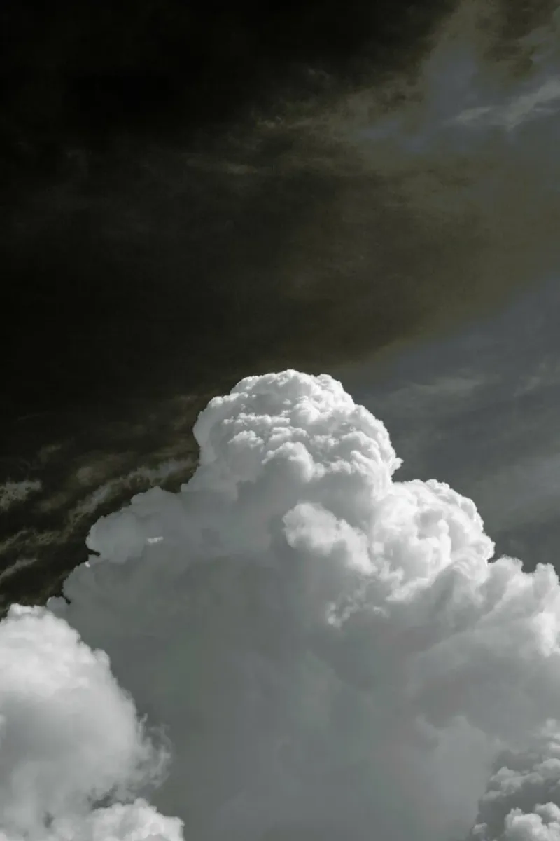 Cloudscape 3 carta hahnemühle da Nur Mut