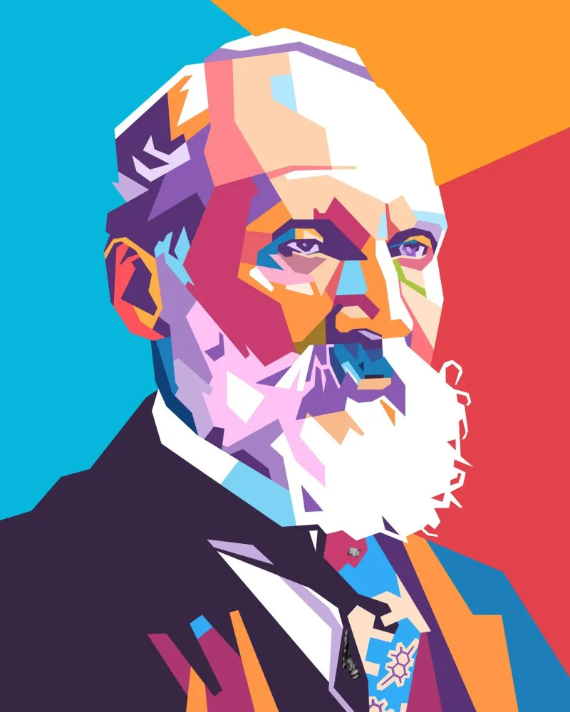 William Thompson pop art pellicola backlit da Hantamrata