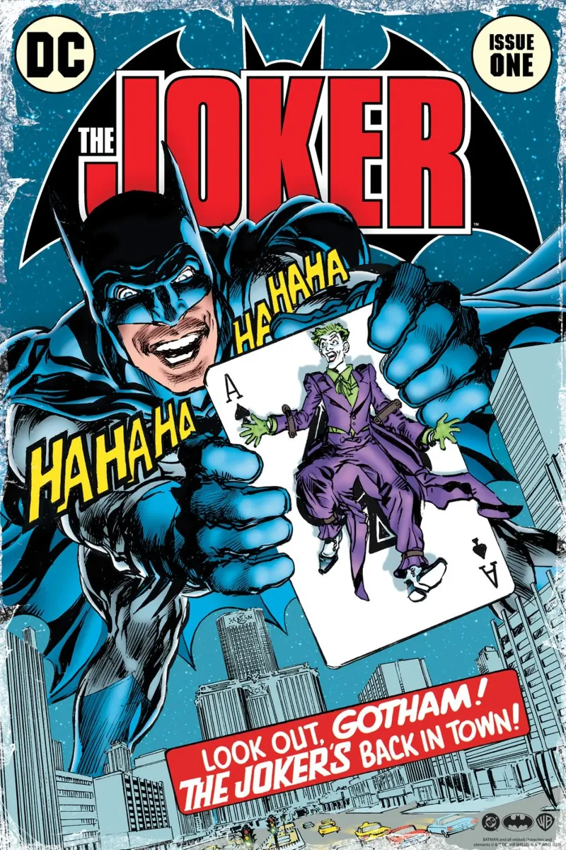 The Joker #1 carta hahnemühle da Comic Covers by Warner Bros.