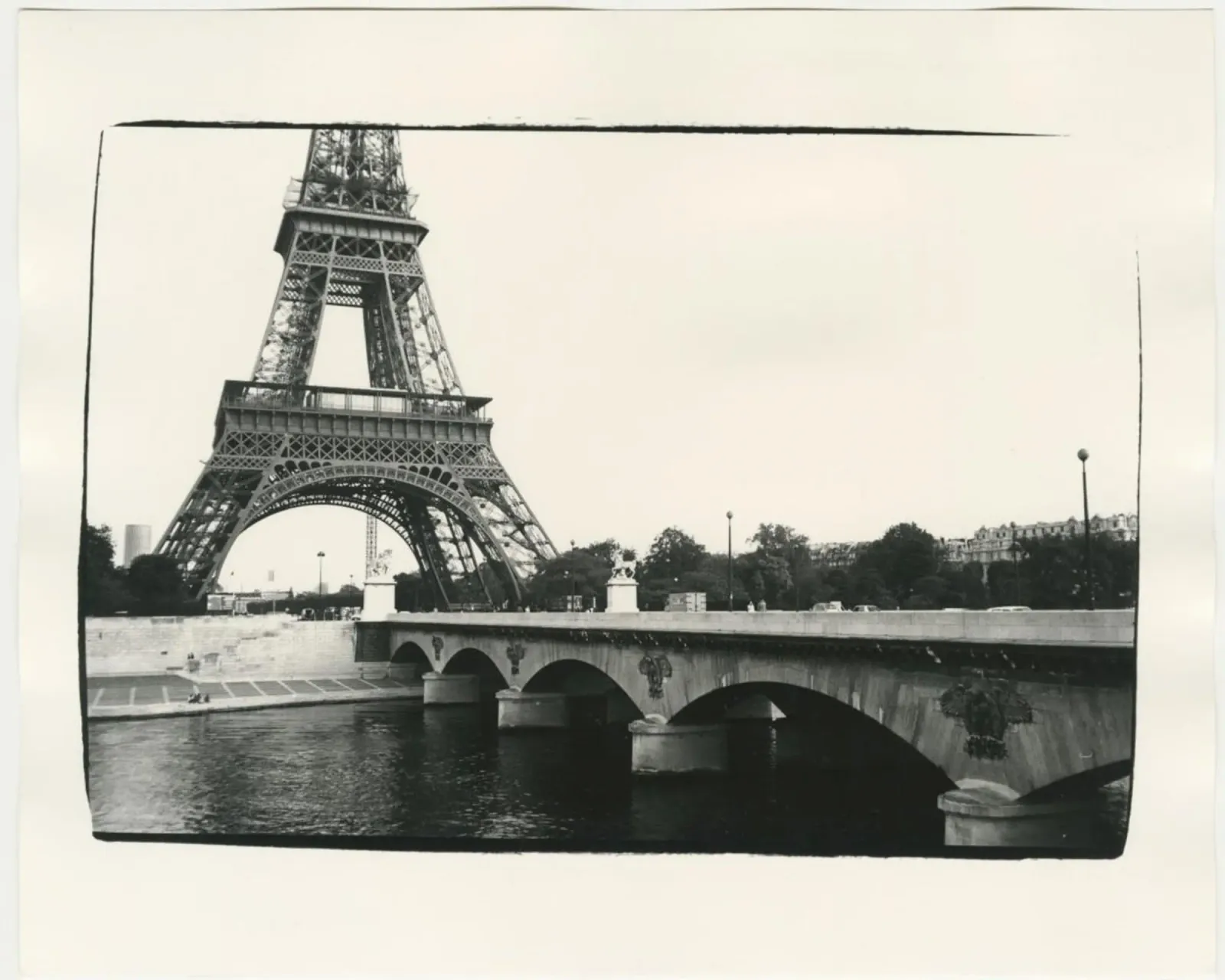 Torre Eiffel 1982 carta hahnemühle da phillipp veisenberg