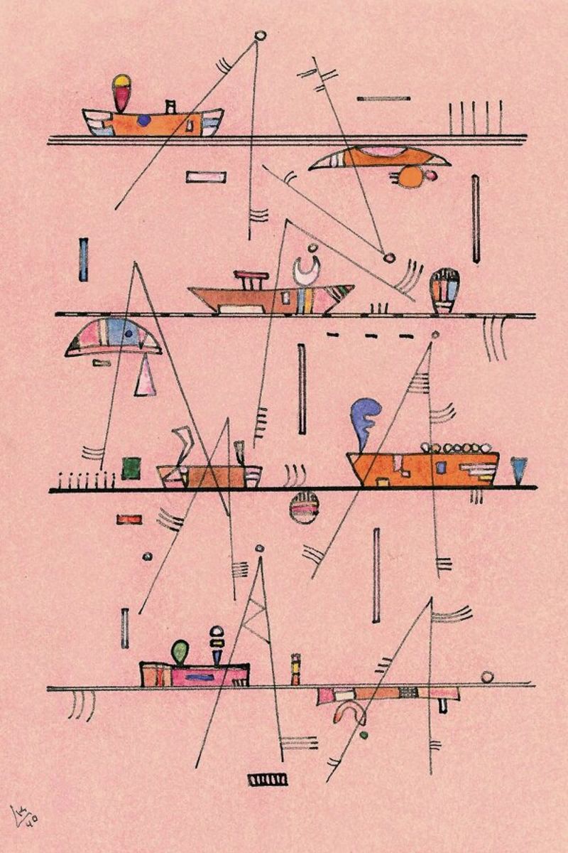 Kandinsky - Untitled poster van ARTOTHEK