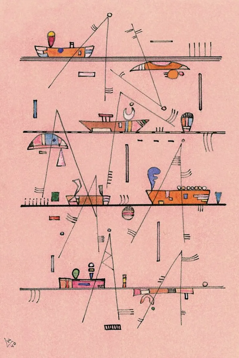 Kandinsky - Untitled pellicola backlit da ARTOTHEK