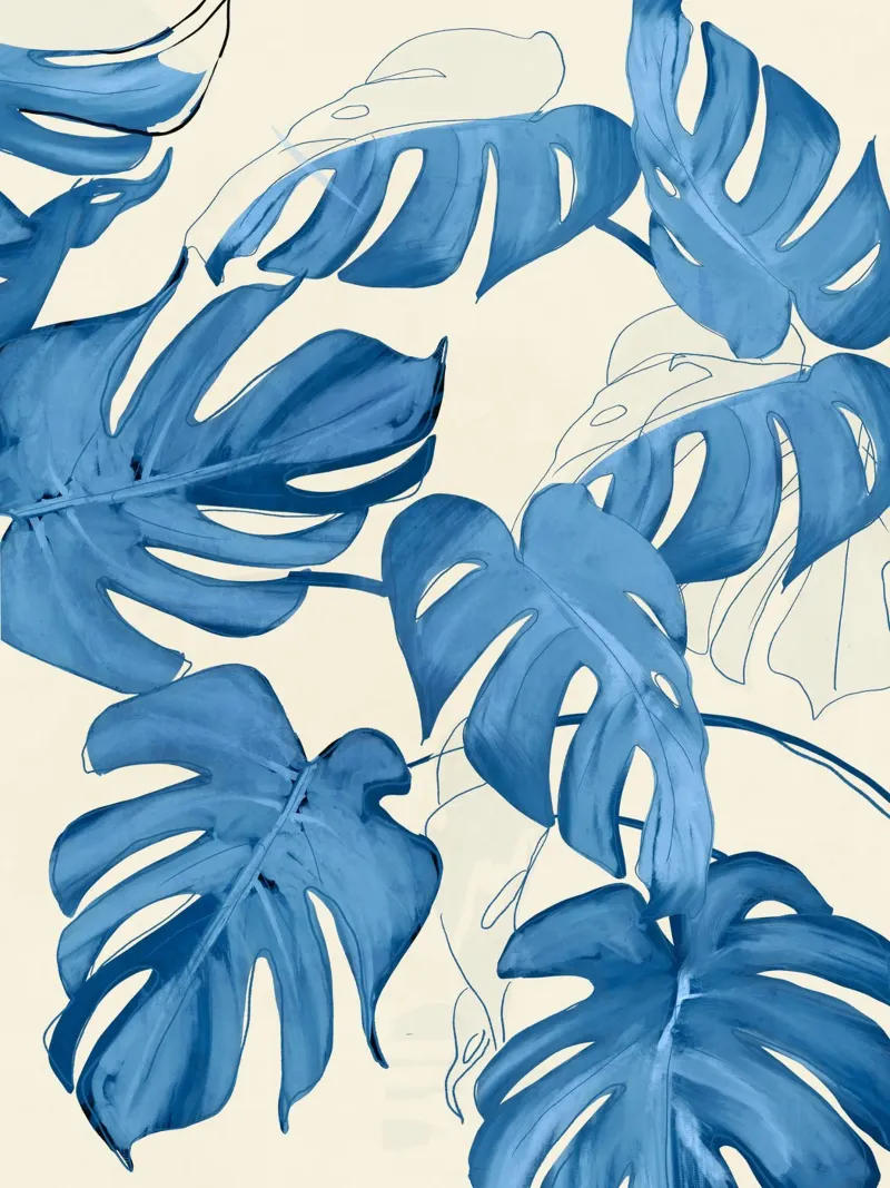 Monstera Leaves hahnemühle by ThingDesign