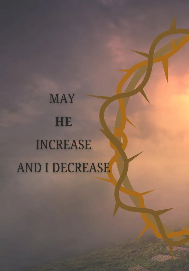 MAY HE INCREASE AND I DECREASE poster da LisaArtes
