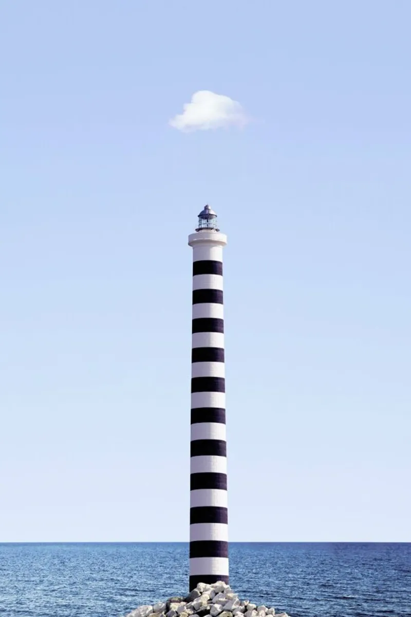 Lighthouse pellicola backlit da Rupert Höller