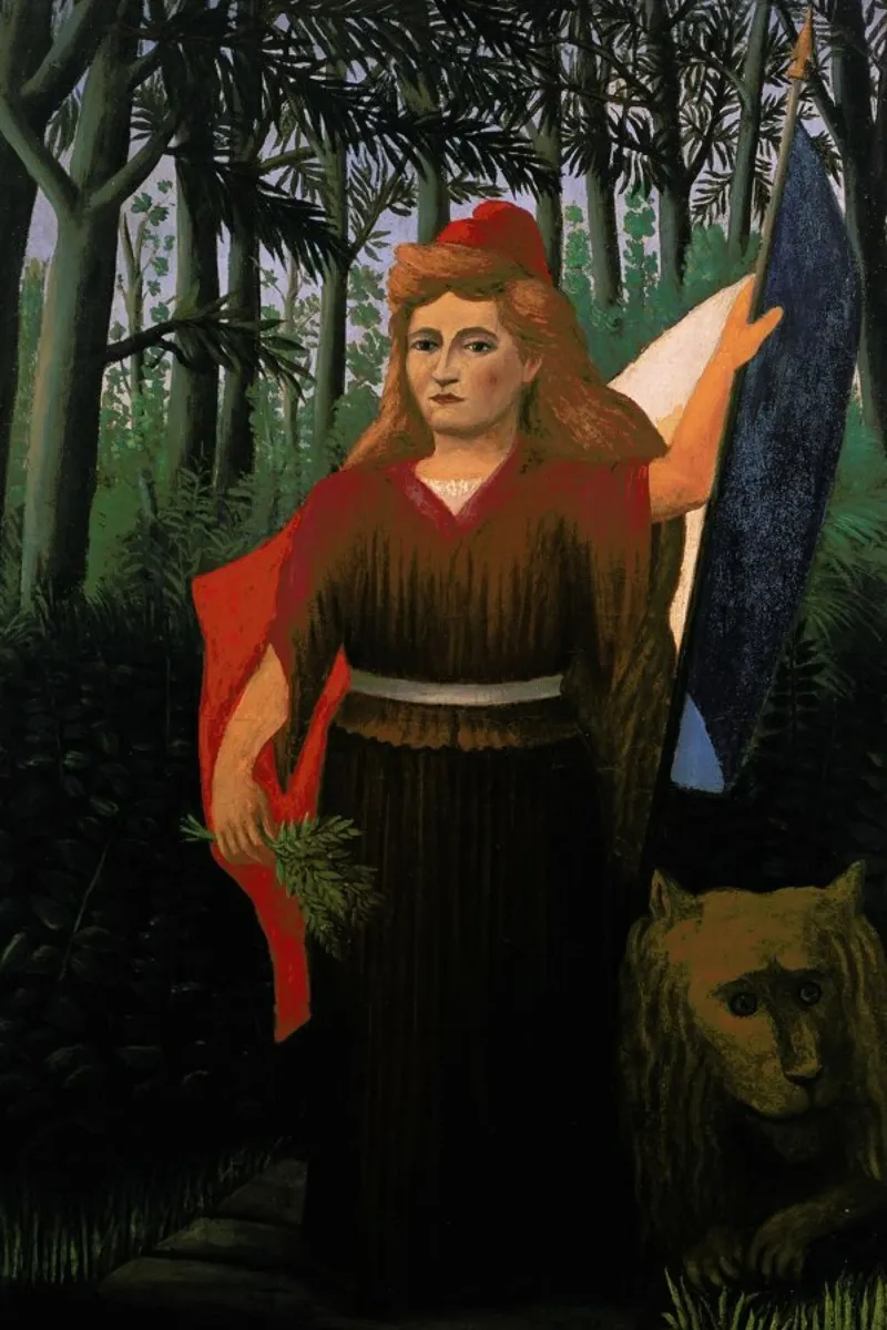 Rousseau - The French Republic poster da ARTOTHEK