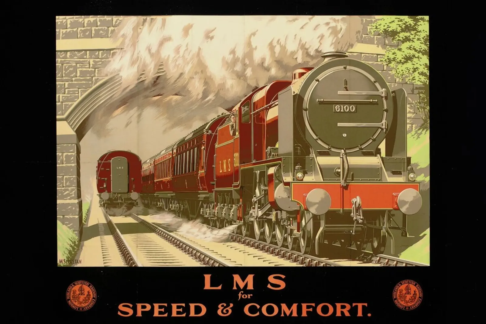 Secretan - LMS for Speed and Comfort plexiglass da ARTOTHEK