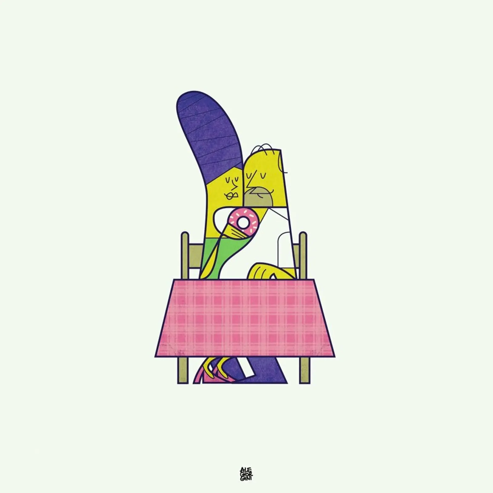You are the sweetest thing poster con telaio in plastica da Ale Giorgini
