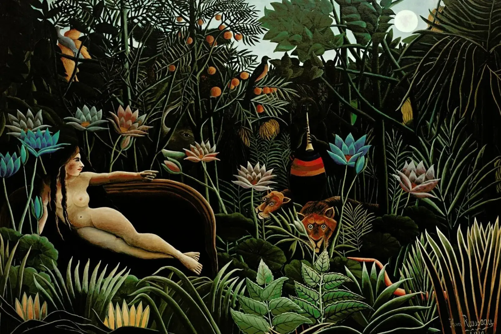 Rousseau - The Dream pellicola backlit da ARTOTHEK