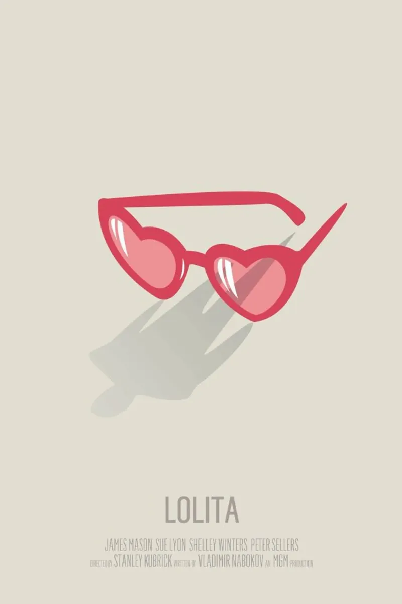 Lolita poster con telaio in plastica da Bruno Morphet