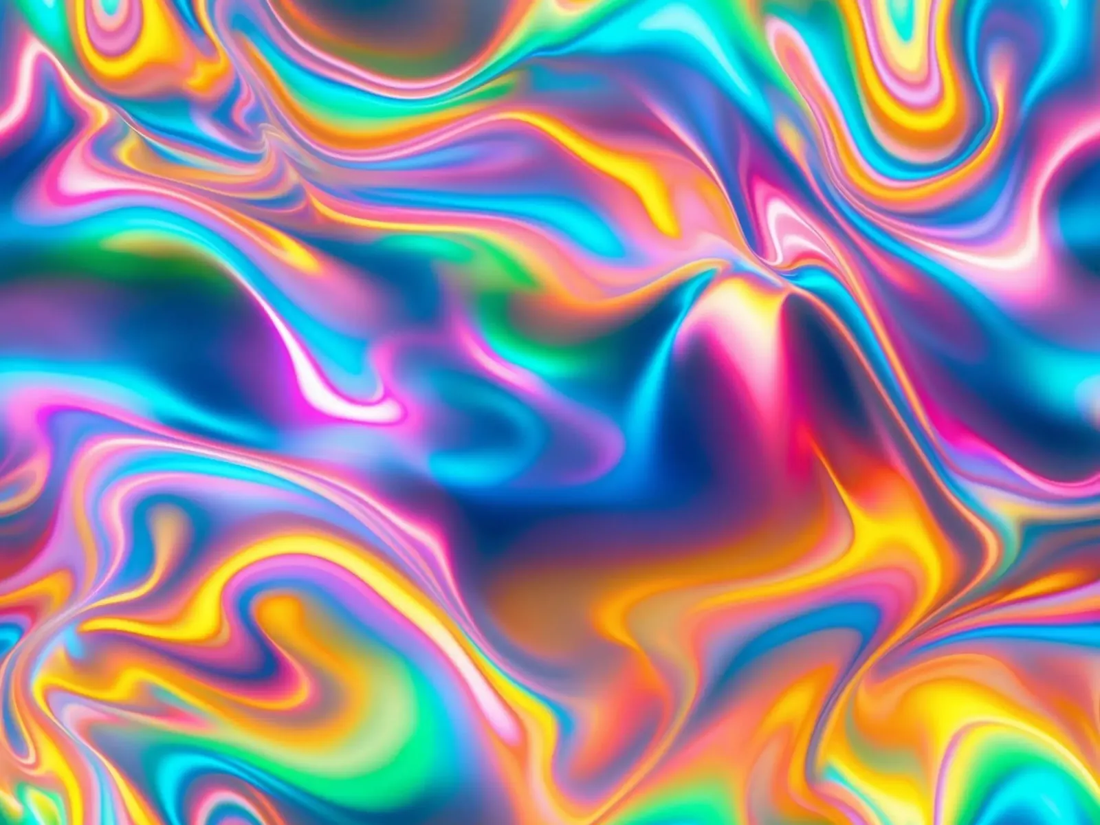 Rainbow Iridescent Pattern canvas by Shark Printables