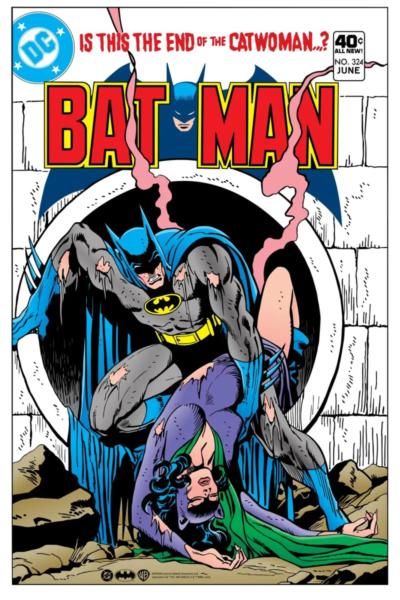 Batman #324 alluminio dibond da Comic Covers by Warner Bros.
