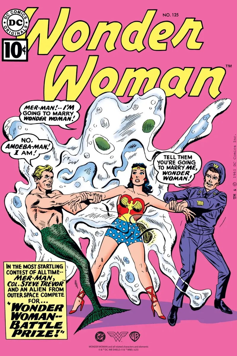 Wonder Woman No. 125 hahnemühle de Comic Covers by Warner Bros.