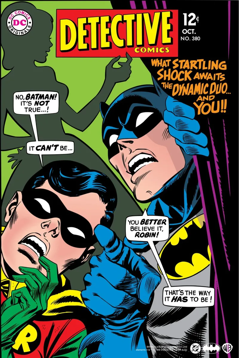 Batman No. 380 - it has to be! carta hahnemühle da Comic Covers by Warner Bros.