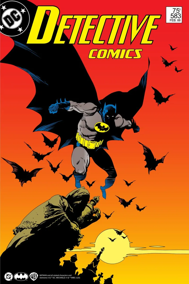 Batman No. 583 carta hahnemühle da Comic Covers by Warner Bros.