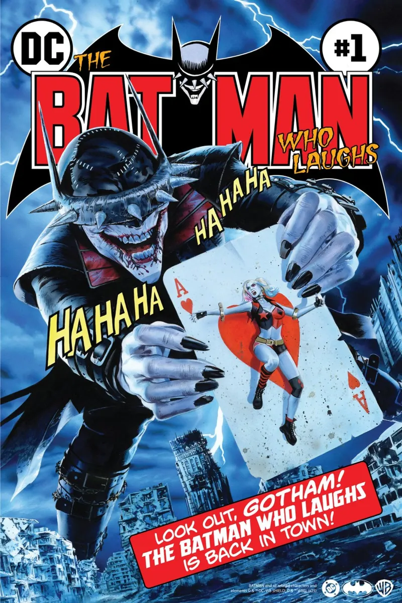 The Batman who laughs hahnemühle by Comic Covers by Warner Bros.