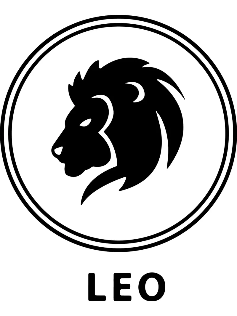 Leone Zodiaco Vector Art Design pellicola backlit da Raffasya Shop