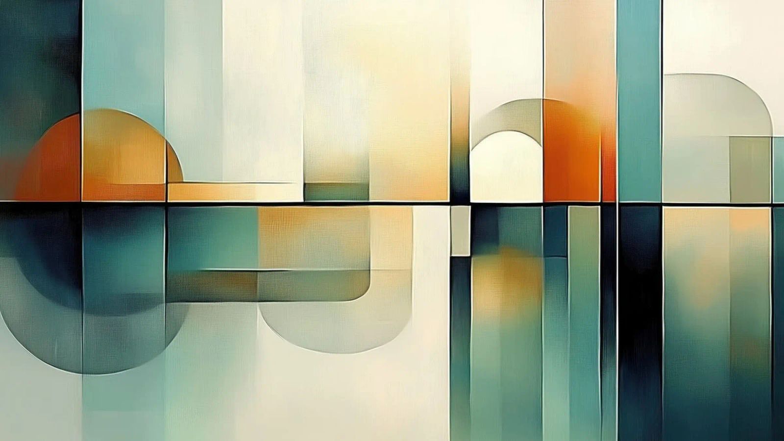 Bohemian shapes acrylic glass by Imagine