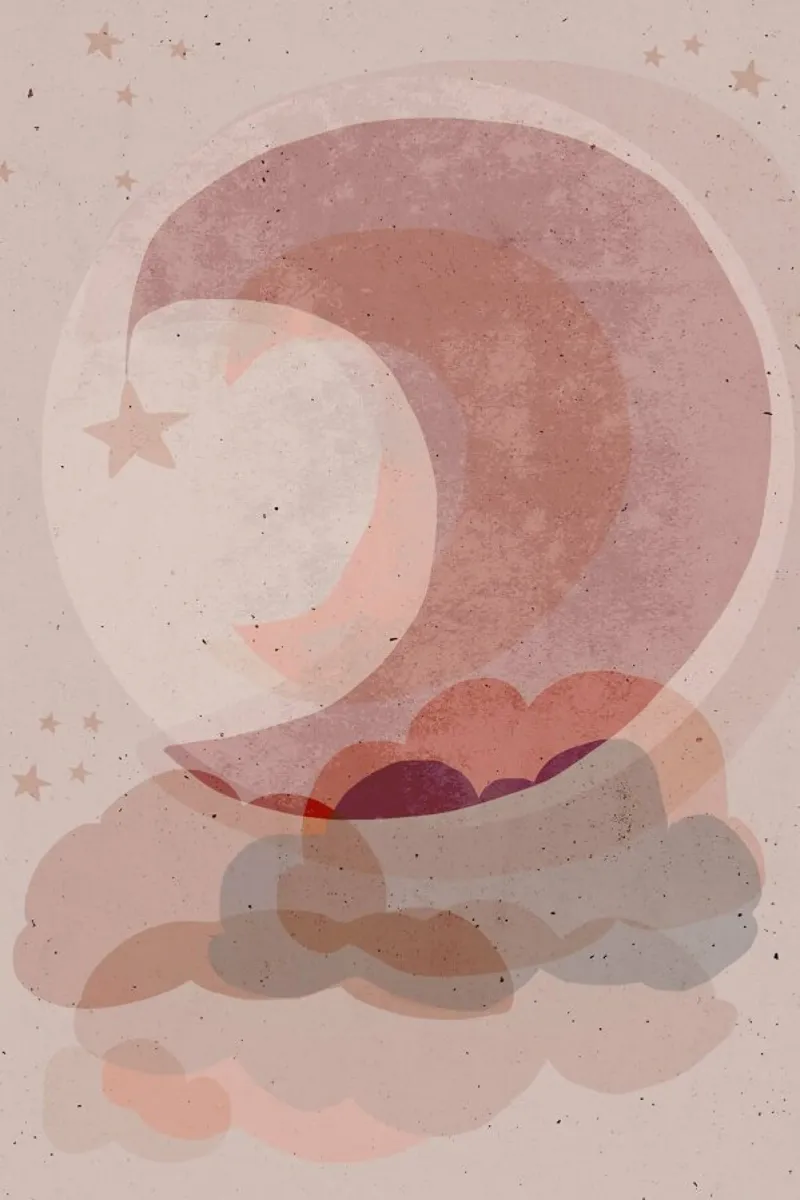 Gentle Moon alluminio dibond da treechild