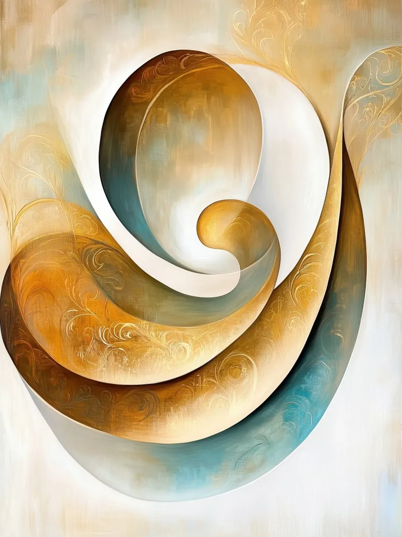 Abstract form hahnemühle by Imagine